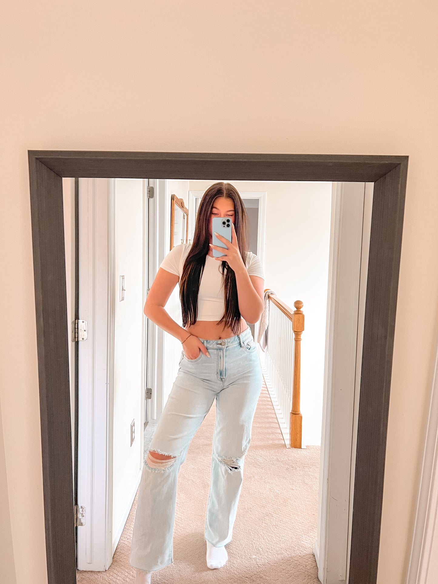 Hidden Ella Wide Straight Jeans