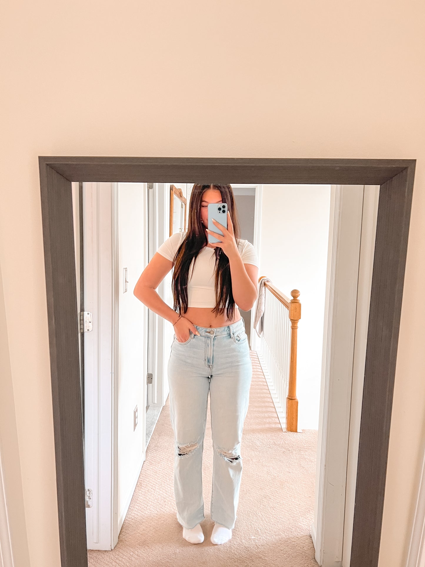 Hidden Ella Wide Straight Jeans