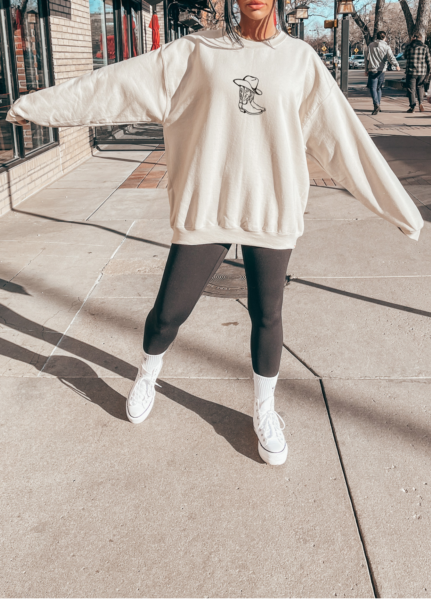 MW Inspired Collage Crewneck