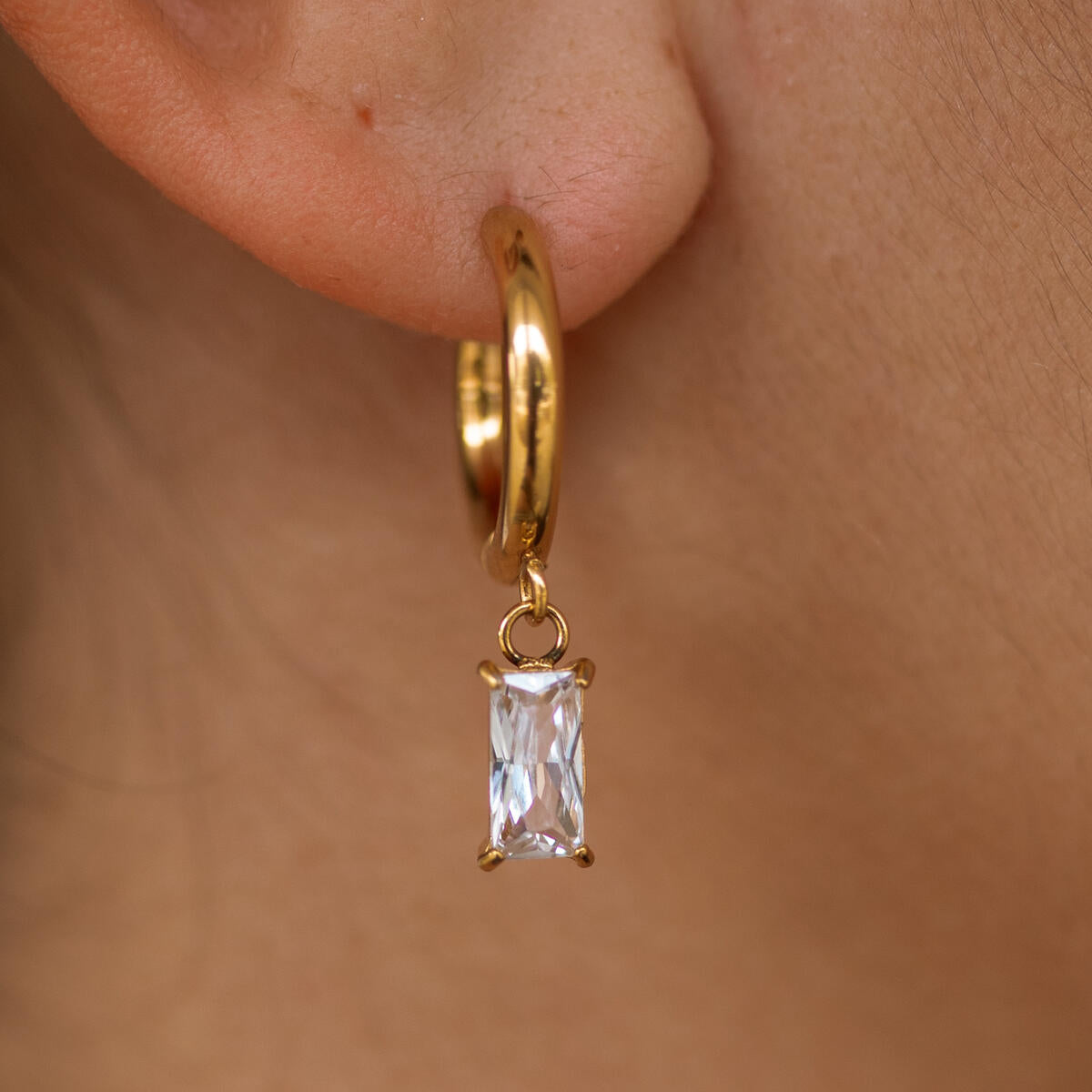 Aria Huggie Earrings