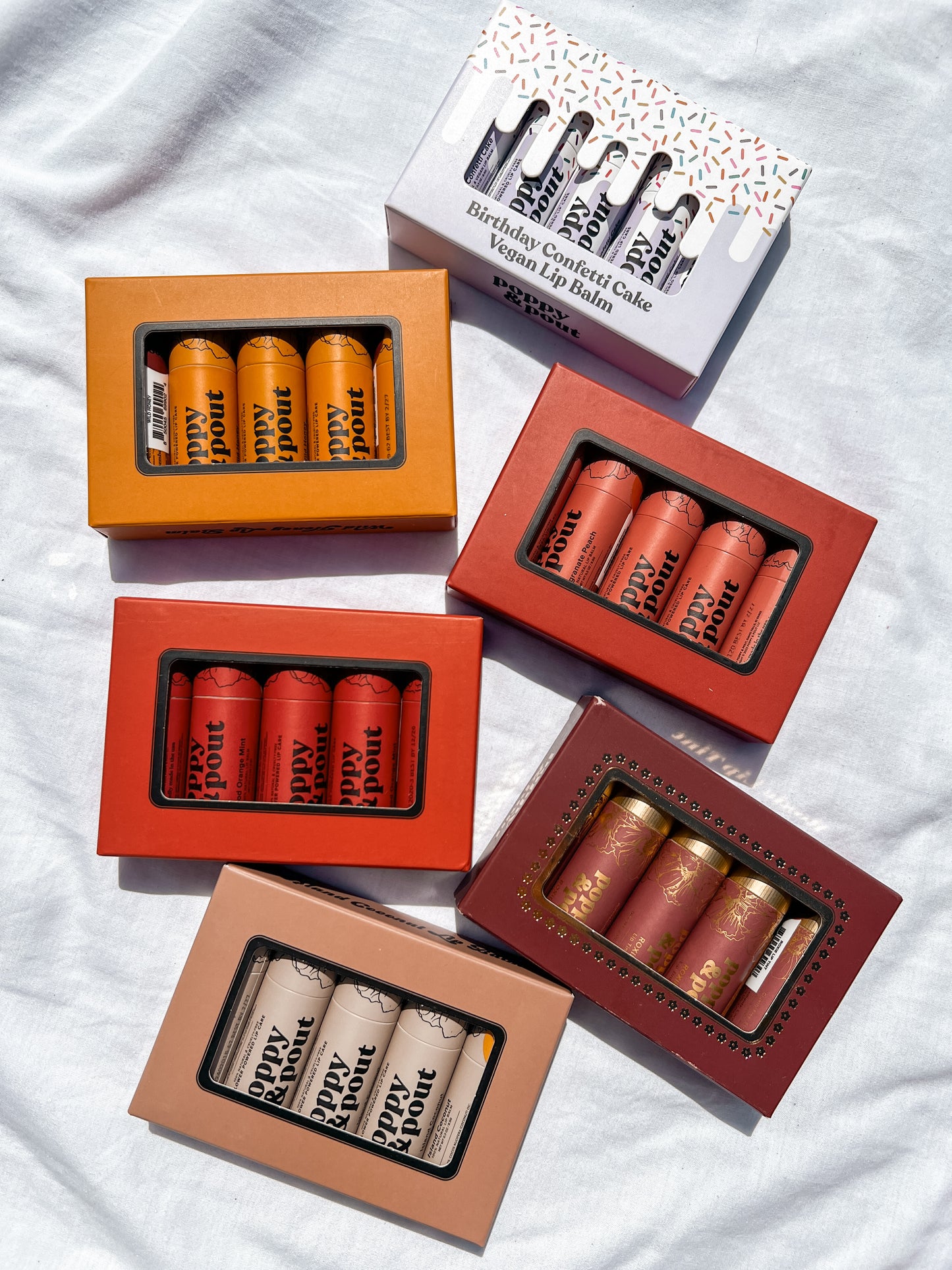 Poppy & Pout Lip Balm | Multiple Scents