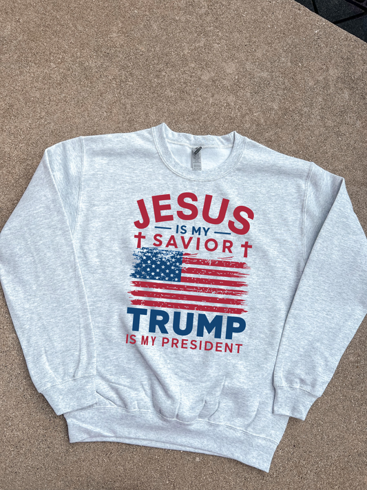 Jesus and Trump Crew
