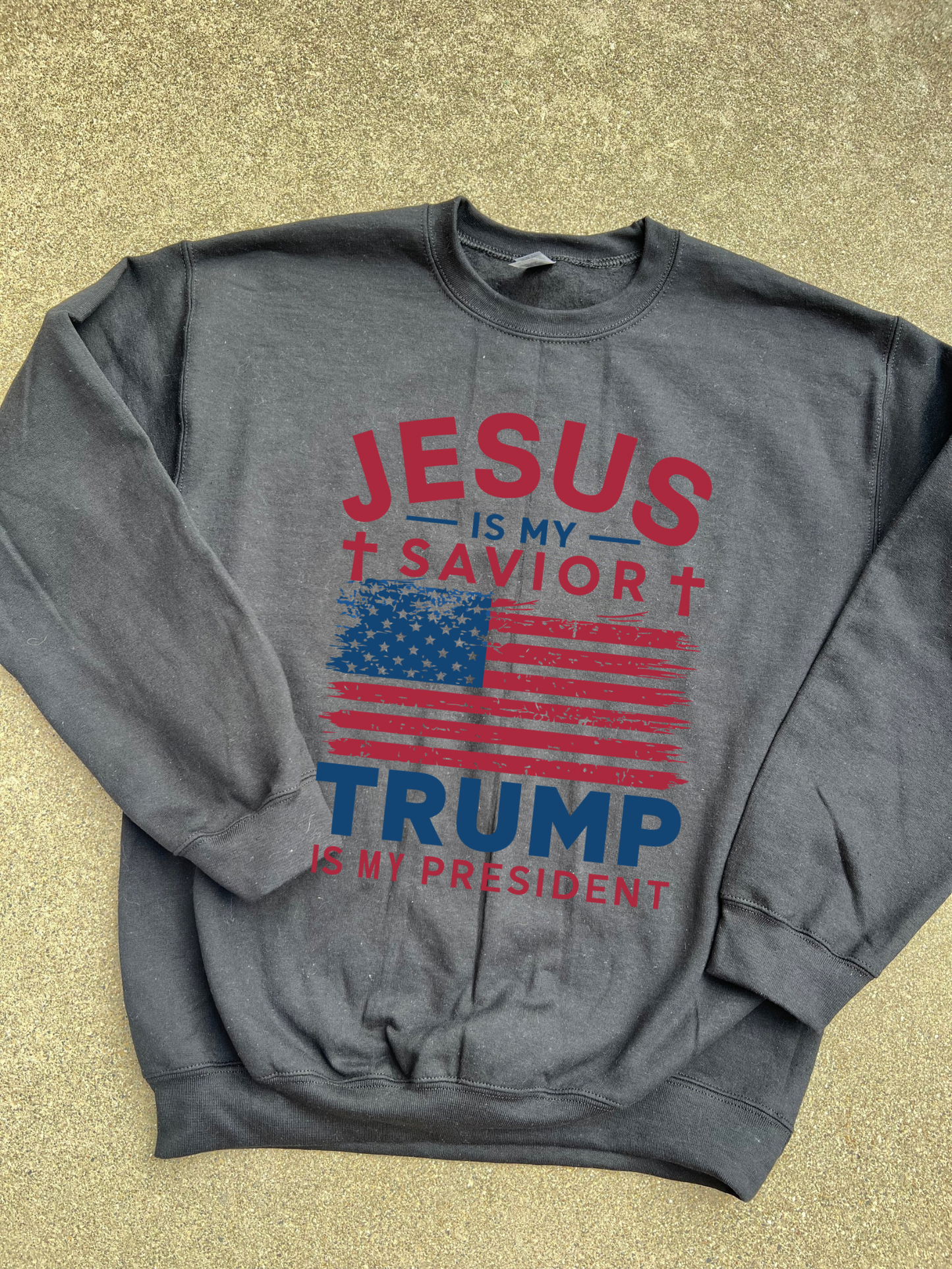 Jesus and Trump Crew