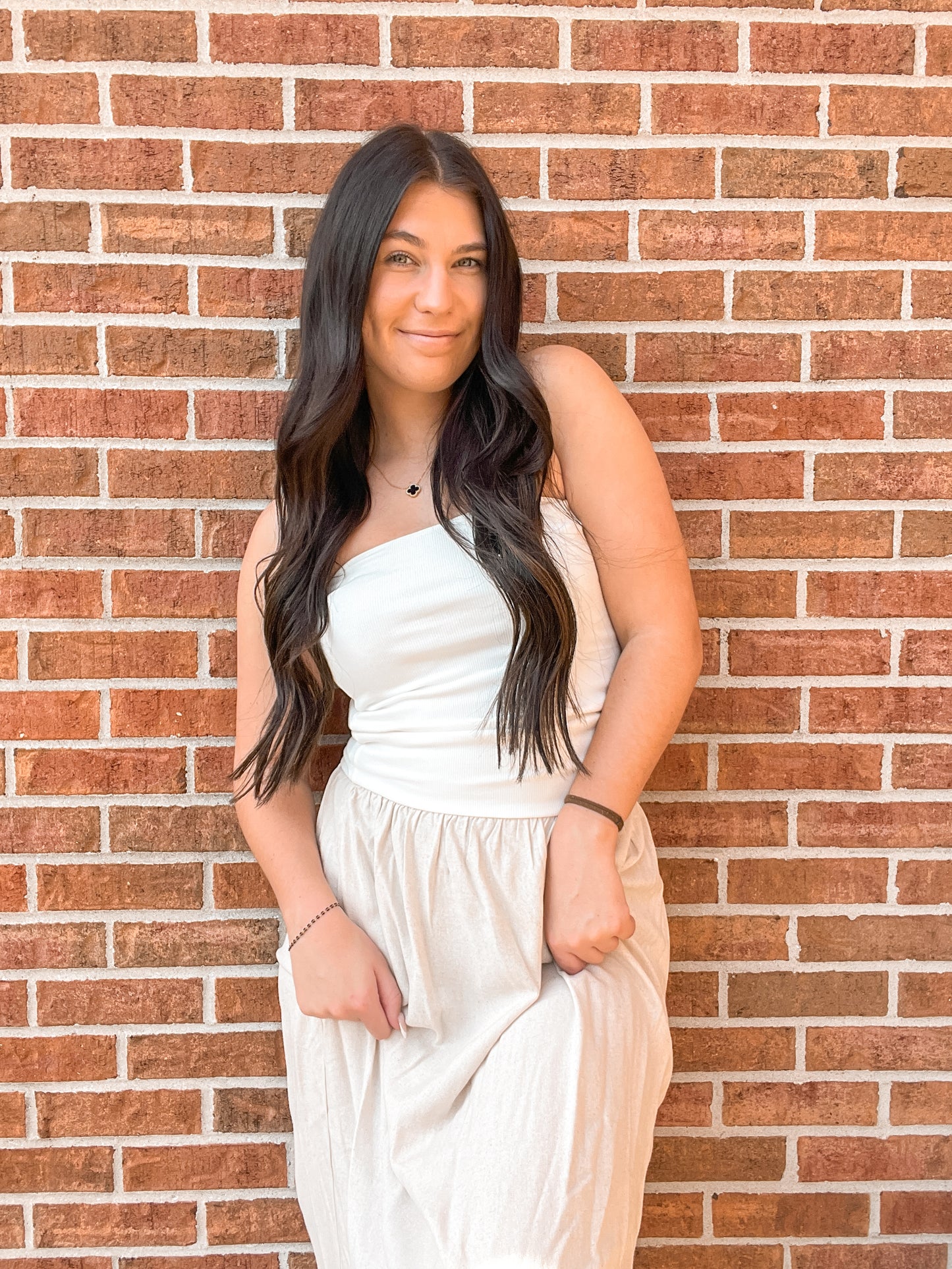 Millie Linen Tube Dress