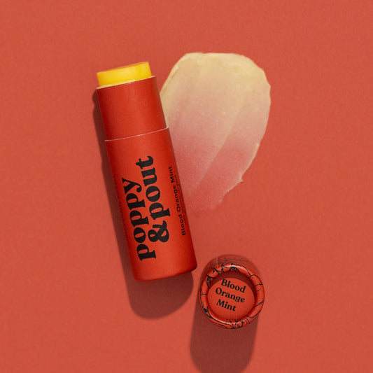 Blood Orange Mint Lip Balm - Poppy & Pout