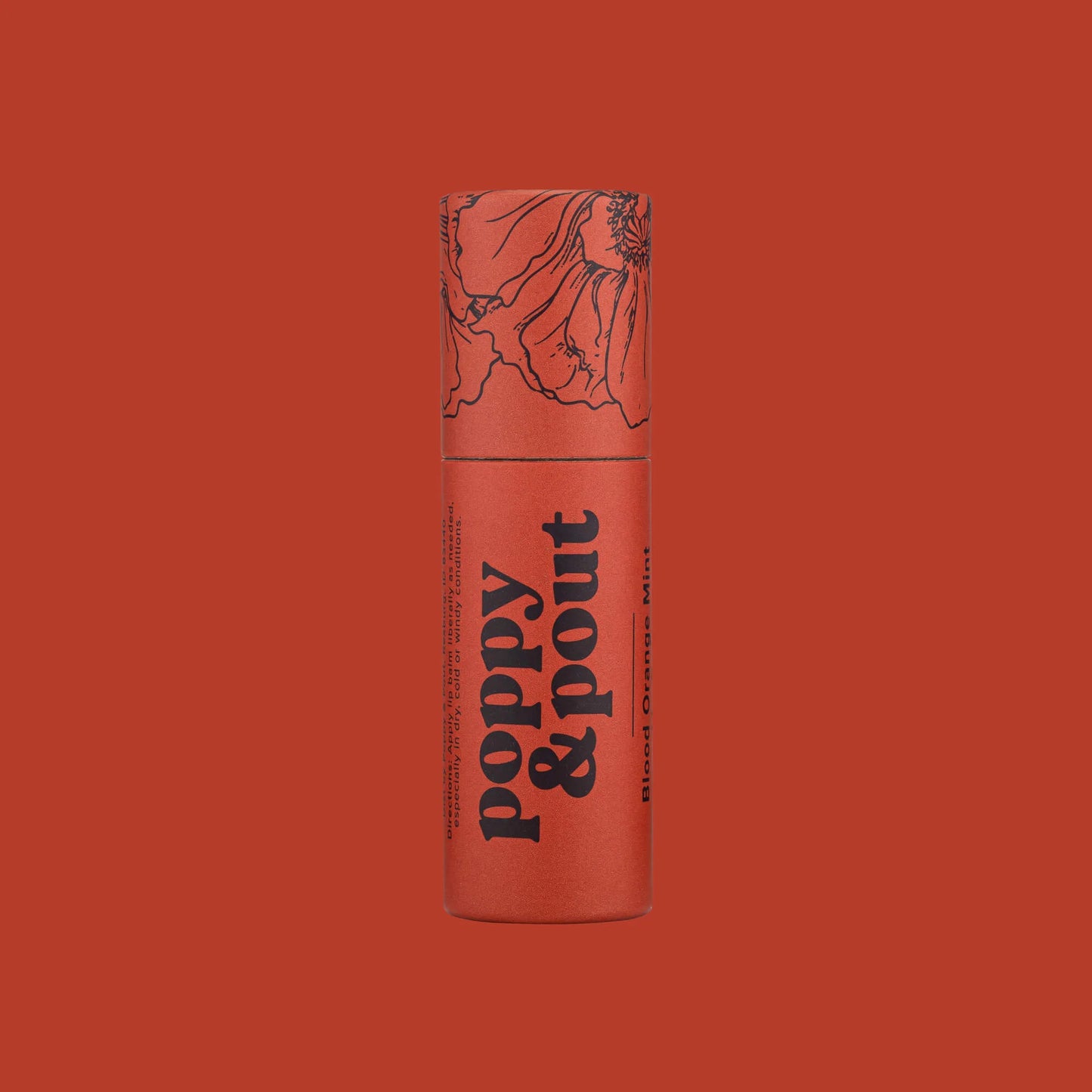 Blood Orange Mint Lip Balm - Poppy & Pout