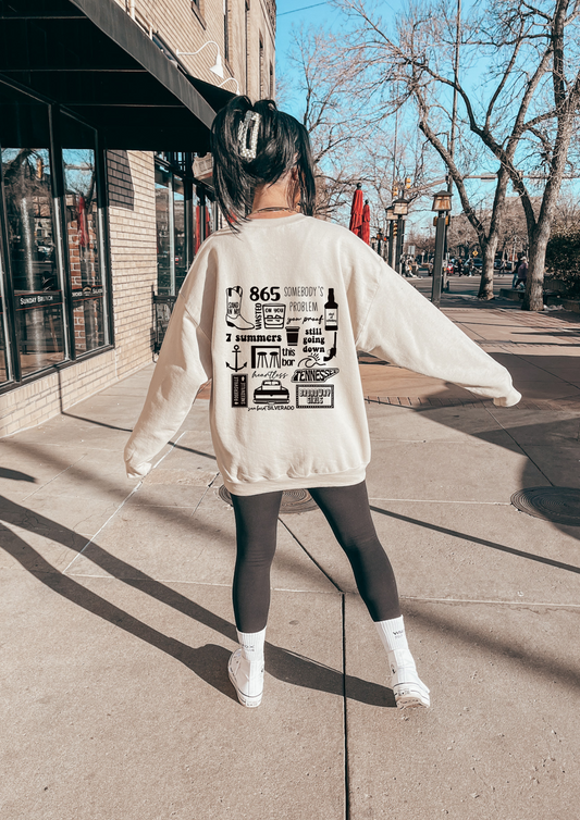 MW Inspired Collage Crewneck